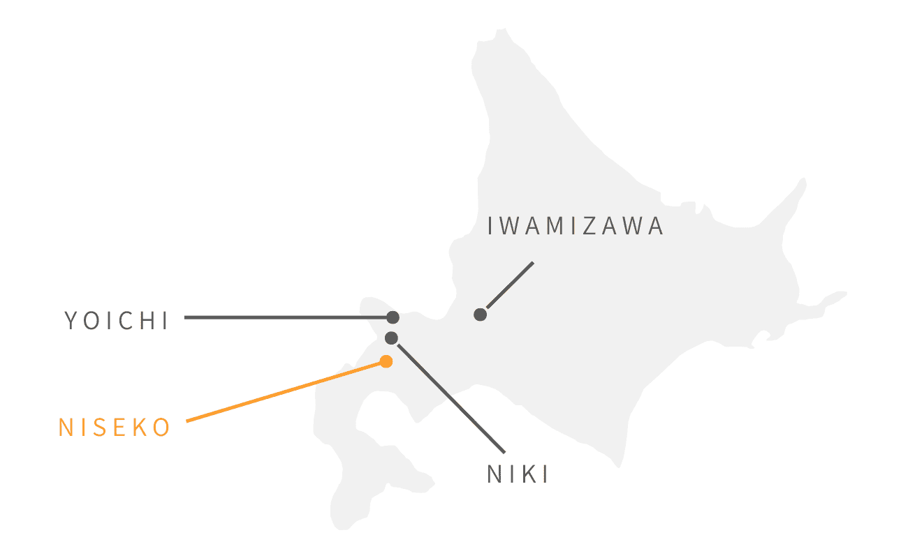 北海道の地図