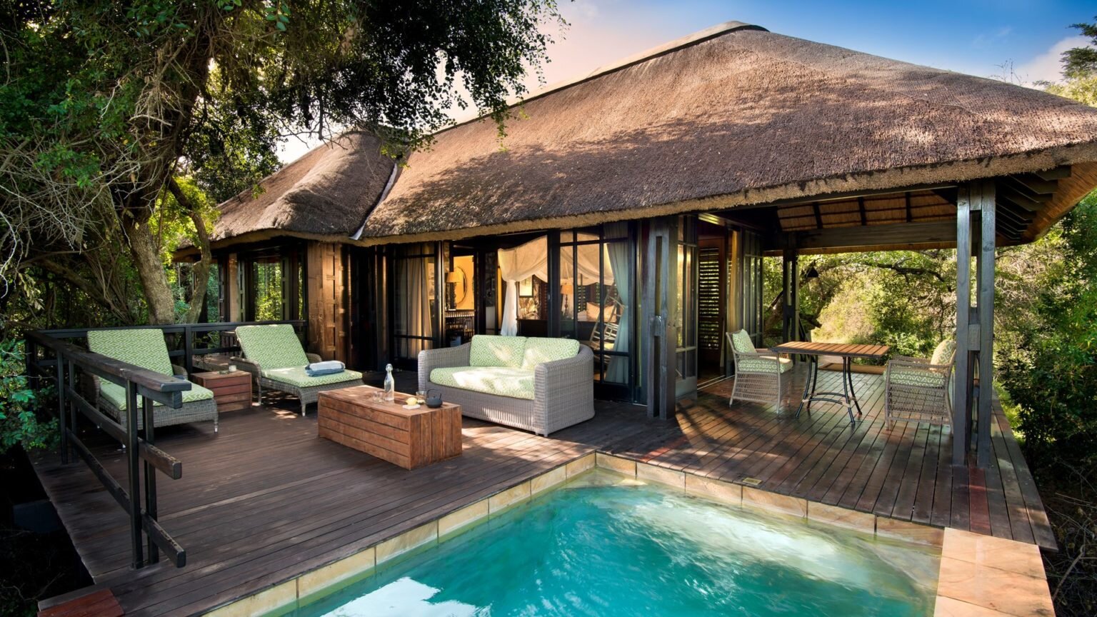 &Beyondのロッジ「Vlei Lodge」