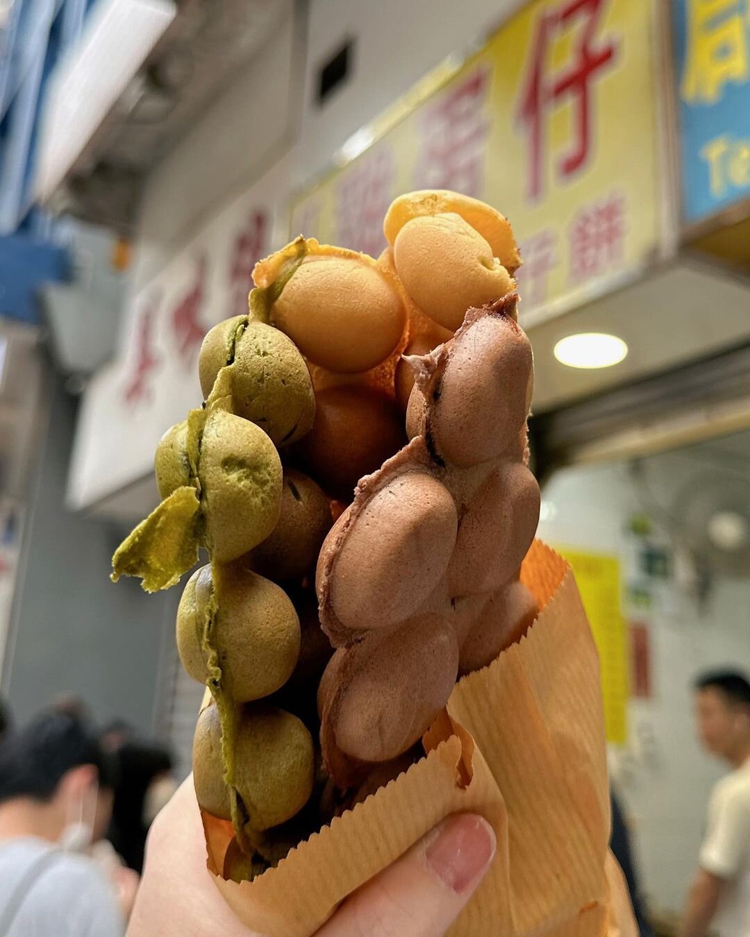 香港グルメ「エッグワッフル」おススメのお店「紅磡雞蛋仔」