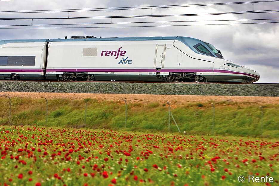 スペインの高速鉄道AVE