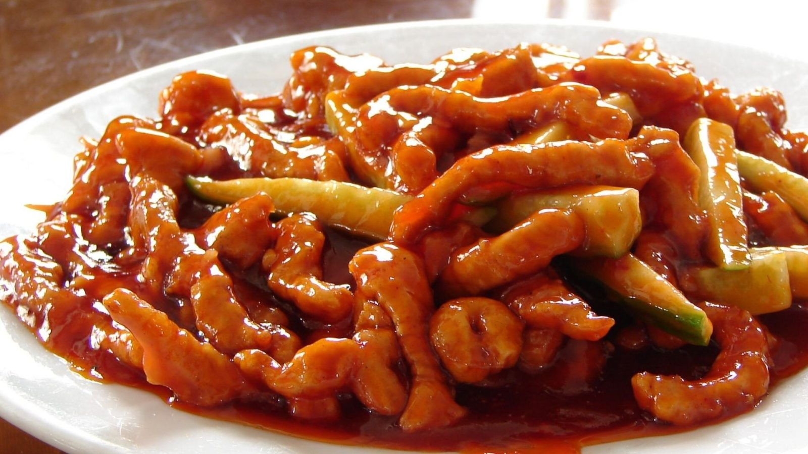 四川料理「糖醋里脊」