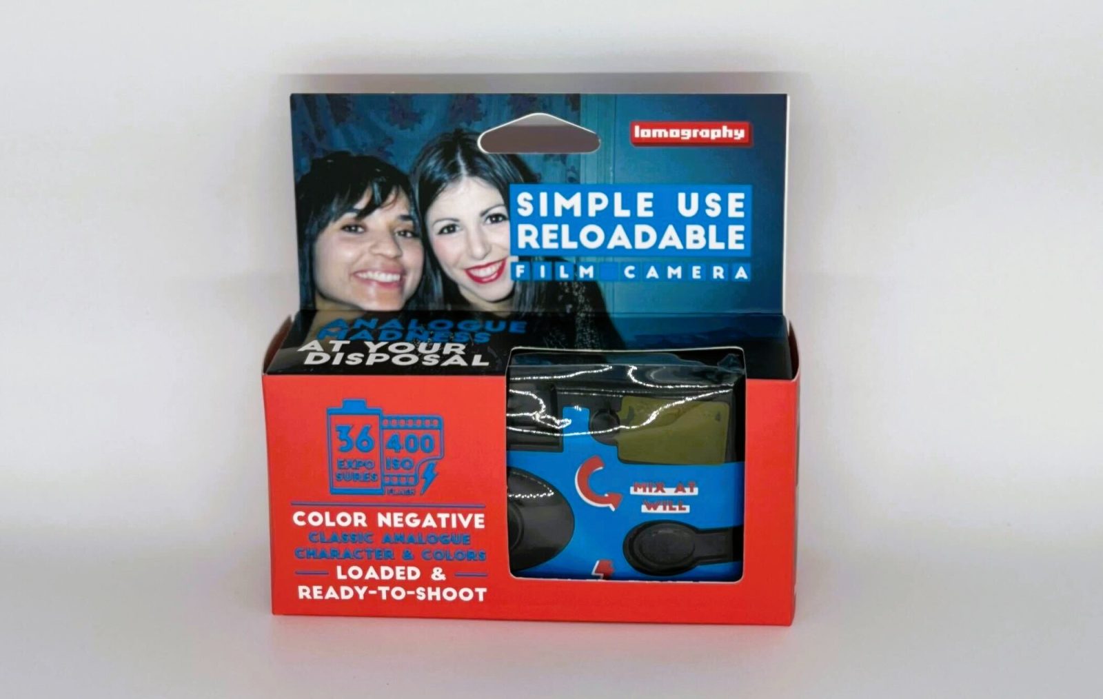 lomographyのsimple use reloadable film camera
