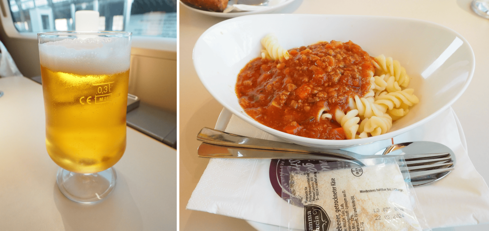 ドイツ鉄道の食堂車