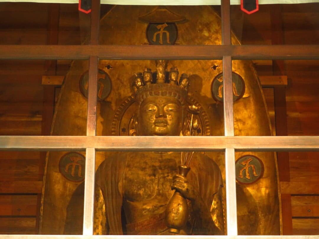 法起寺の十一面観音菩薩立像