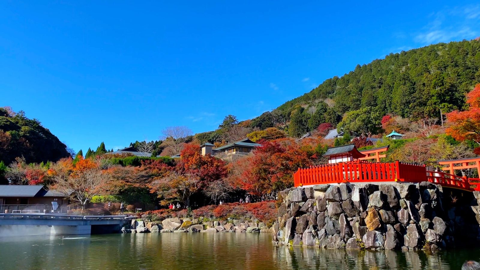 関西の紅葉スポット「勝尾寺」（大阪府）