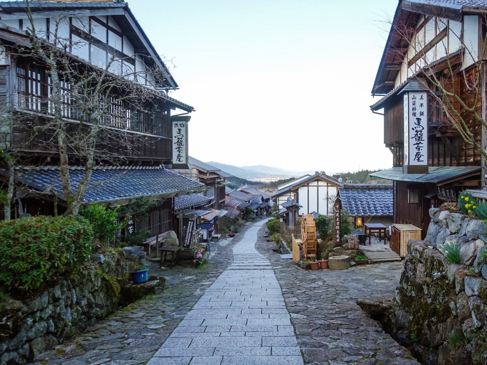 岐阜県の宿場町馬籠宿