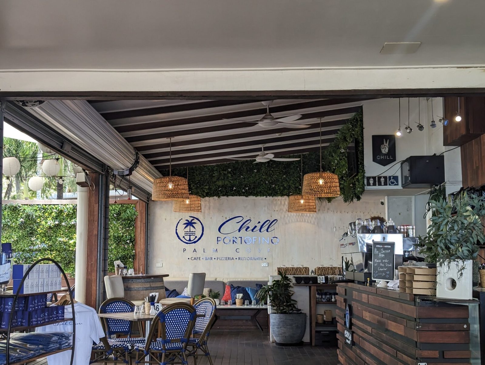 ケアンズのパームコーブにあるChill at Portofino