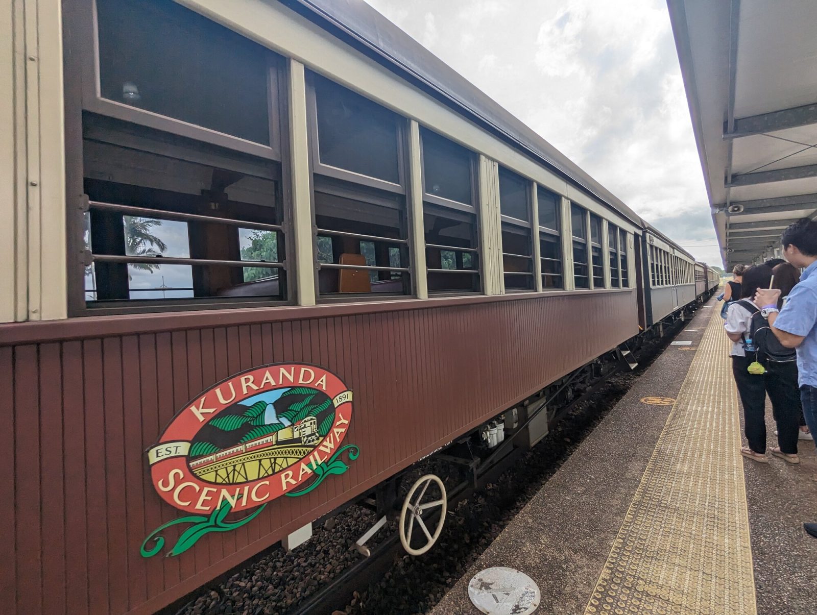 キュランダの観光列車