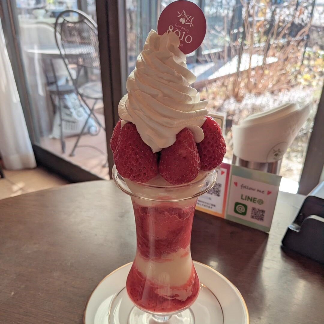 栃木のいちごを味わえるスイーツ店「フルーツダイニングパレット8010」②