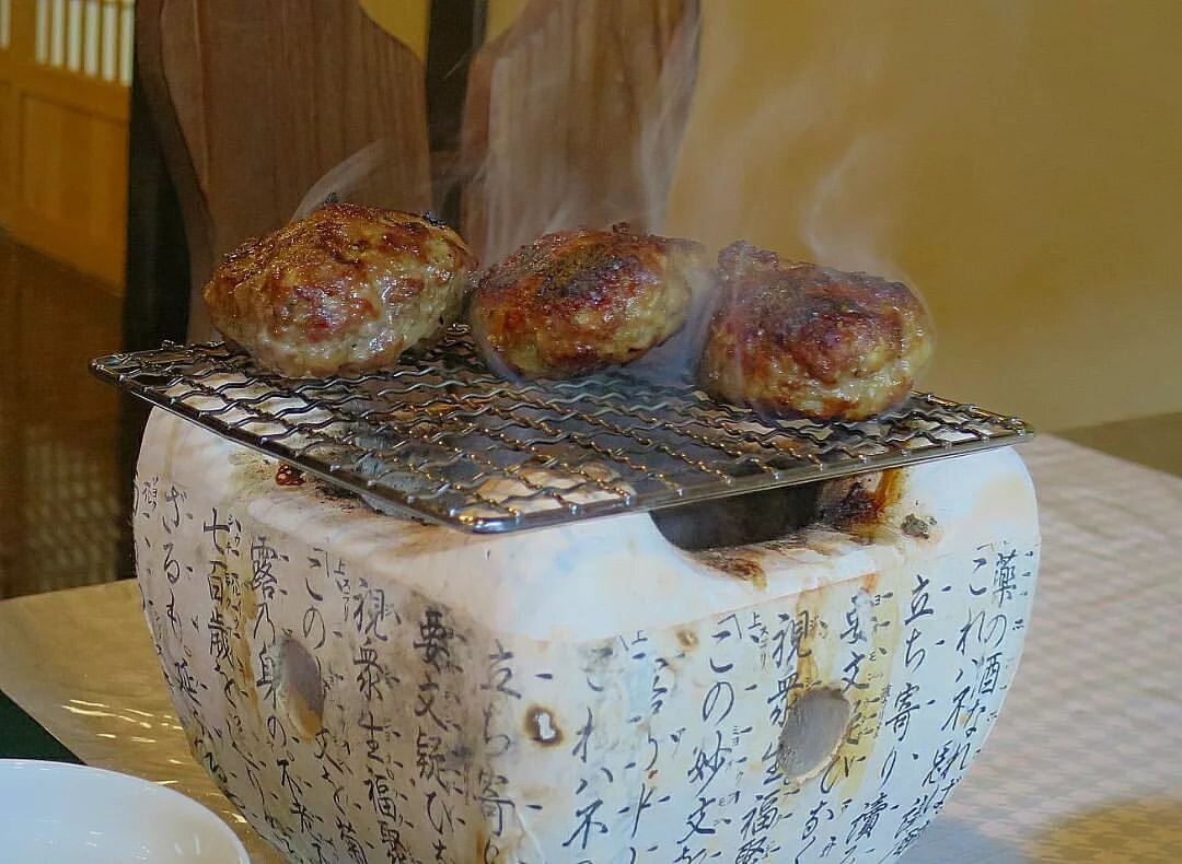 高柳じょんのび村「囲炉裏ダイニング 銀兵衛」の料理