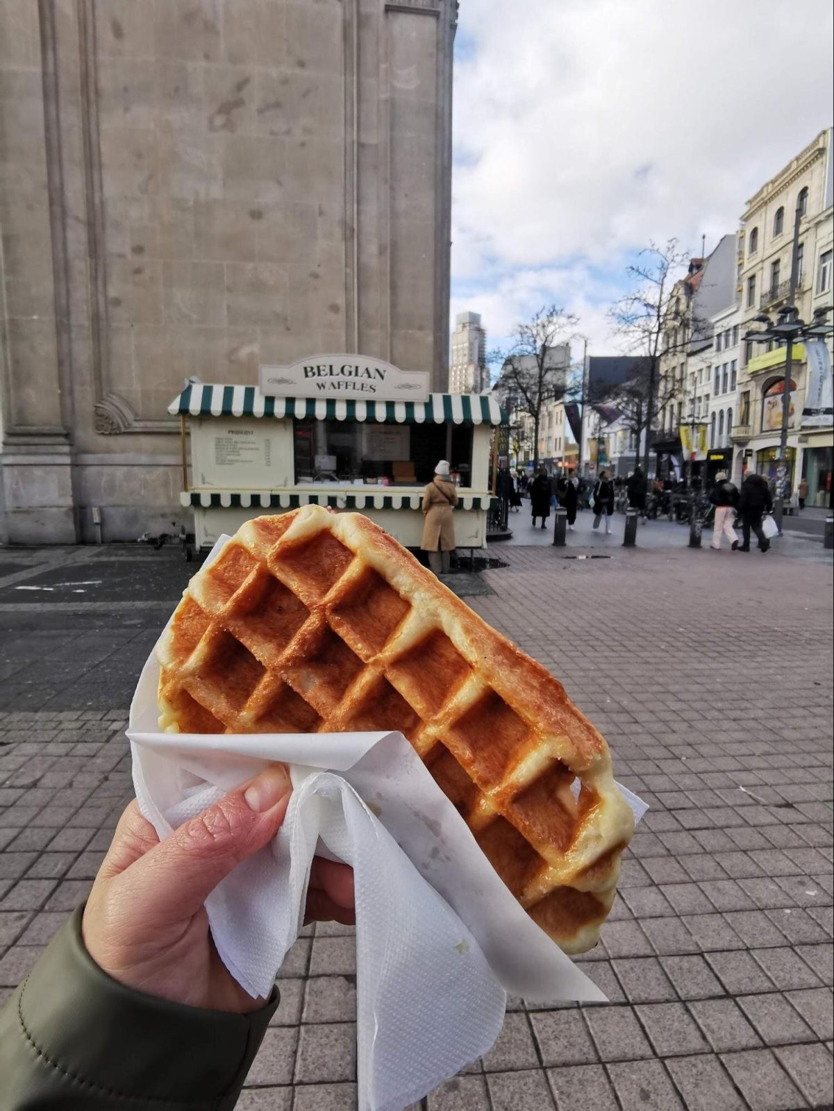 アントワープでおすすめのベルギーワッフル店「The Smallest Waffle Shop In The World」