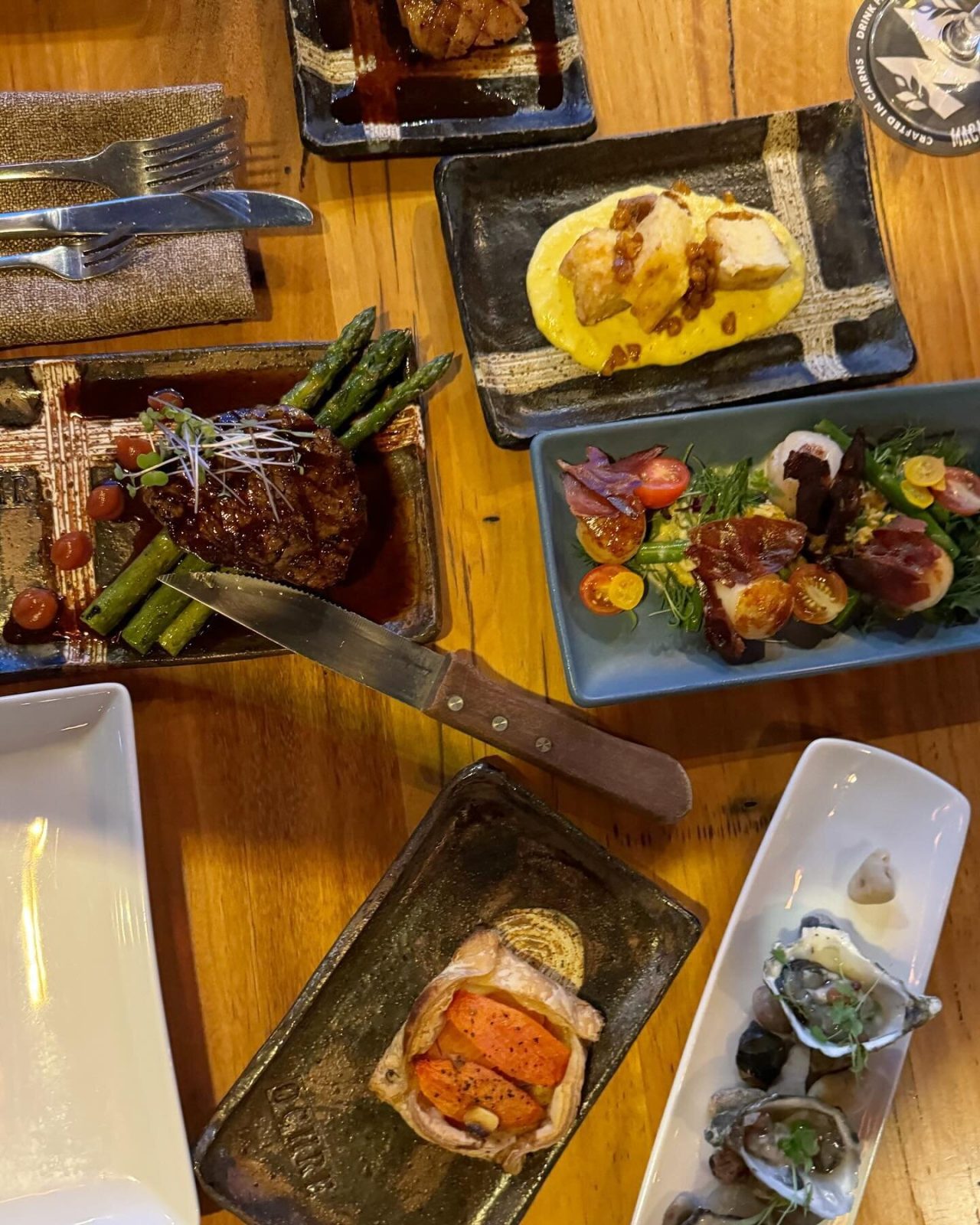 ケアンズのレストランOchreの料理
