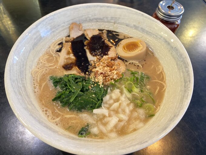 GOEMON RAMEN BARのラーメン