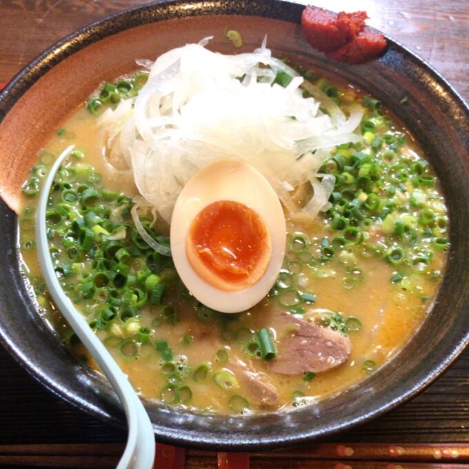 馬力本願の会津馬味噌ラーメン