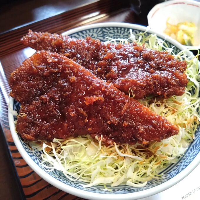 とんかつ番番のソースカツ丼