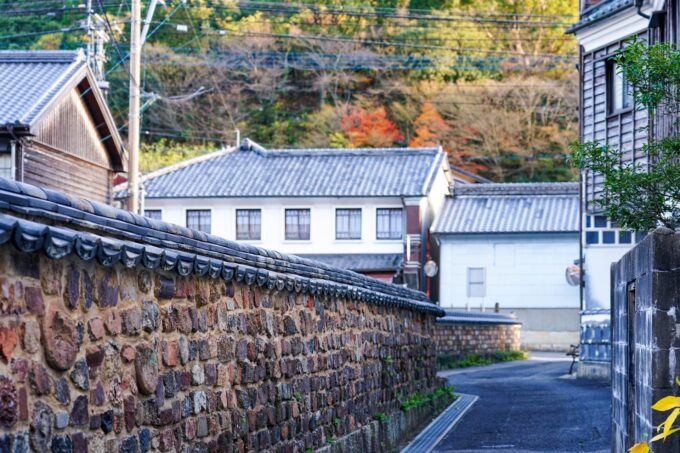 佐賀県有田町のトンバイ塀