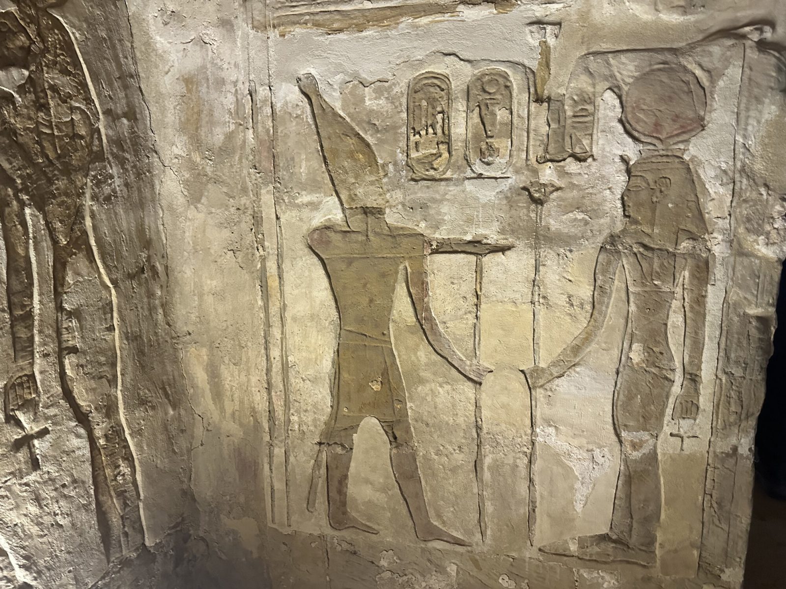 バハレイヤオアシスにある神殿の壁画