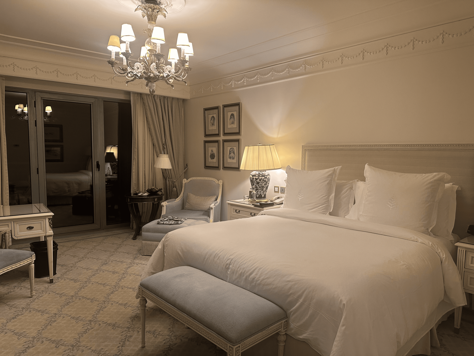 Four Seasons Hotel Alexandria at San Stefanoの客室