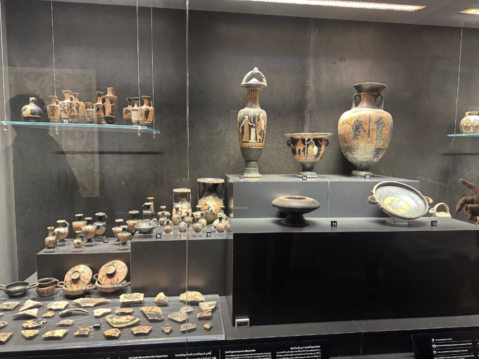 グレコローマン博物館の展示物