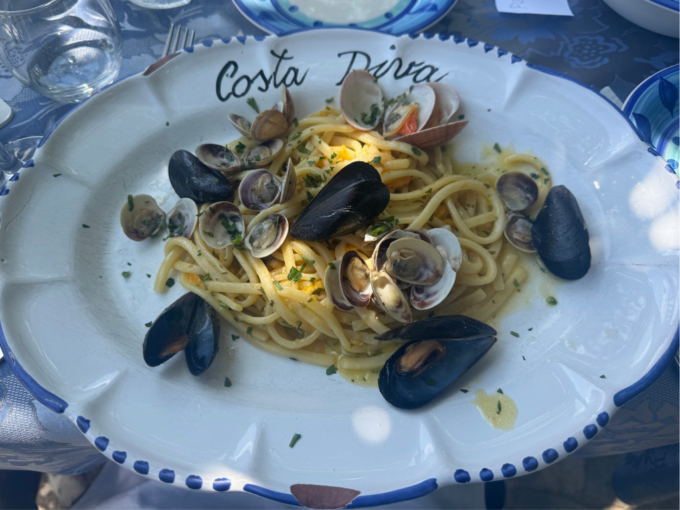 アマルフィのレモンパスタ