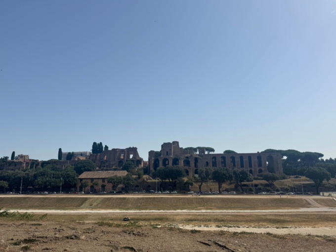 ローマの遺跡「チルコ・マッシモ（Circo Massimo）」