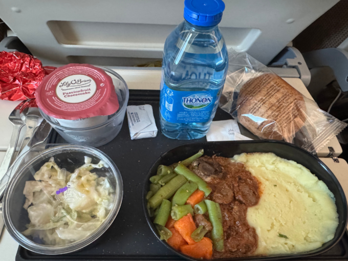 エティハド航空の機内食