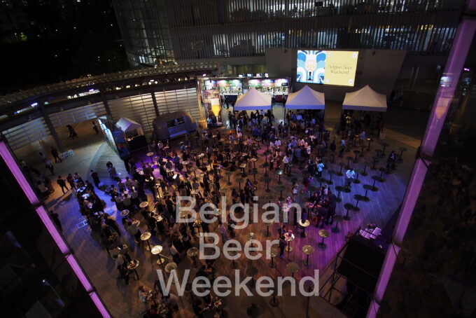 ベルギービールウィークエンド六本木の俯瞰図