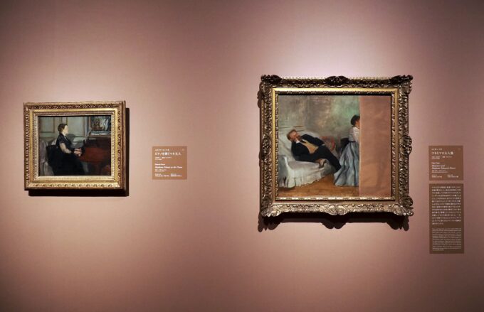 国立西洋美術館に展示された絵画