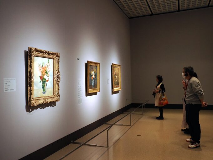 国立西洋美術館に展示された、オルセー美術館の美術品