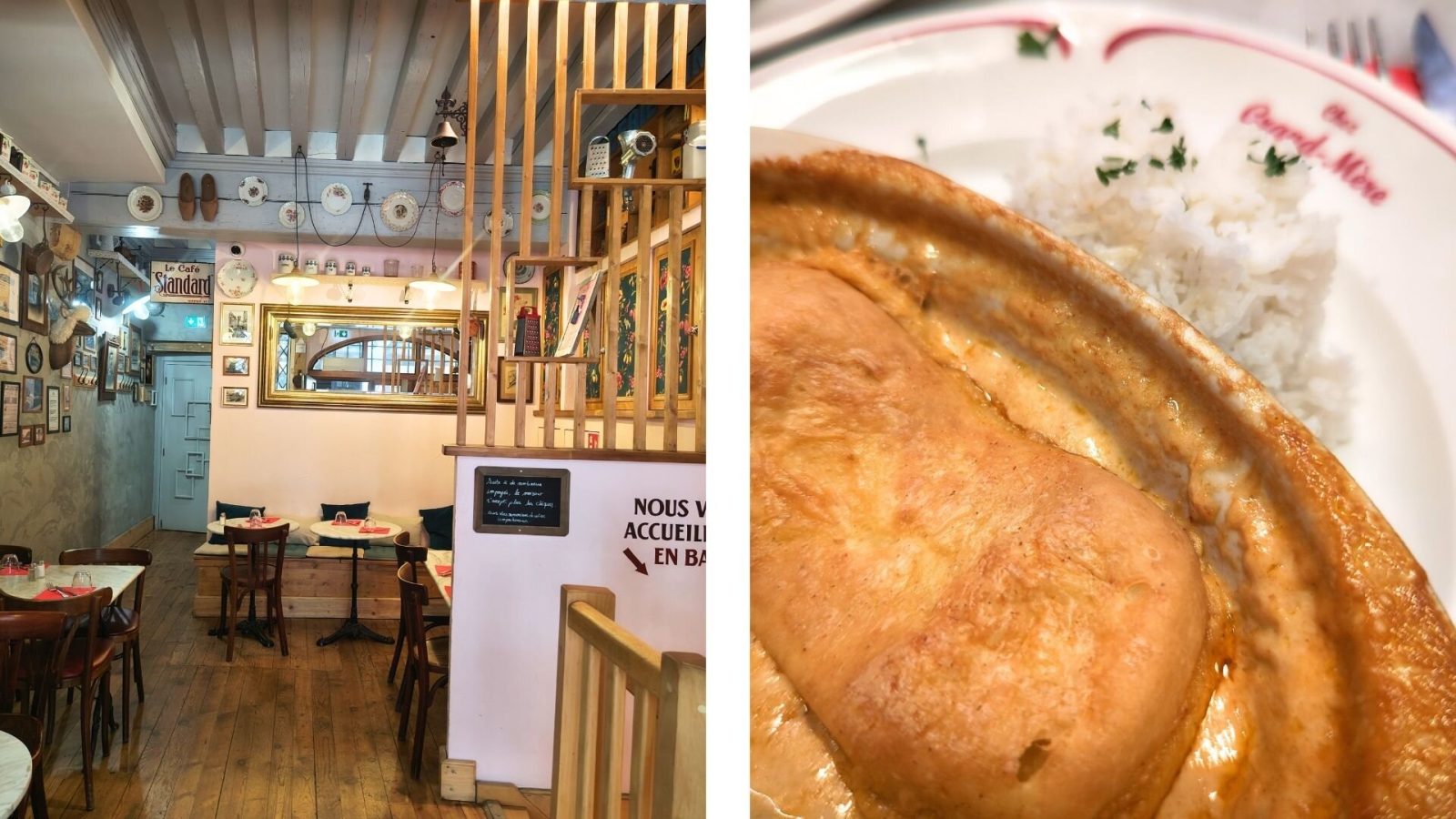 リヨンの大衆食堂ブション(Bouchon)と名物料理のクネル(Quenelle)